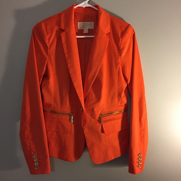Michael Kors Orange Blazer - Picture 3 of 6
